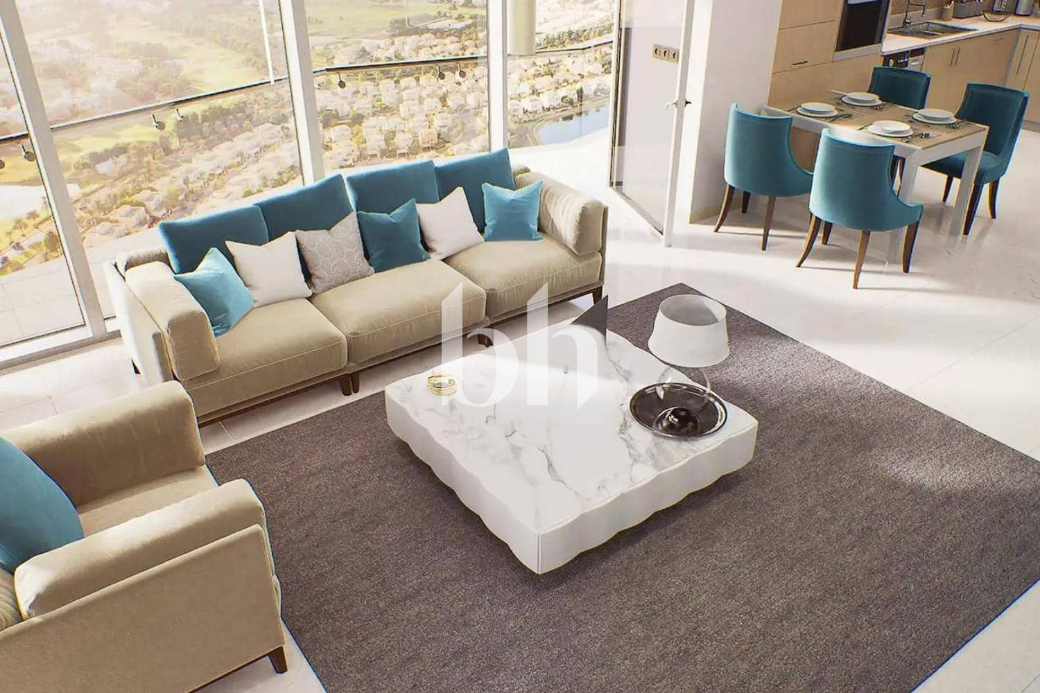 Studio Apartment in Golf Views Seven City