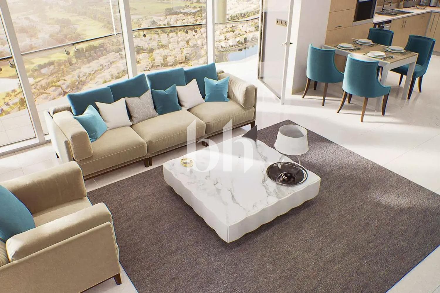 Studio Apartment in Golf Views Seven City