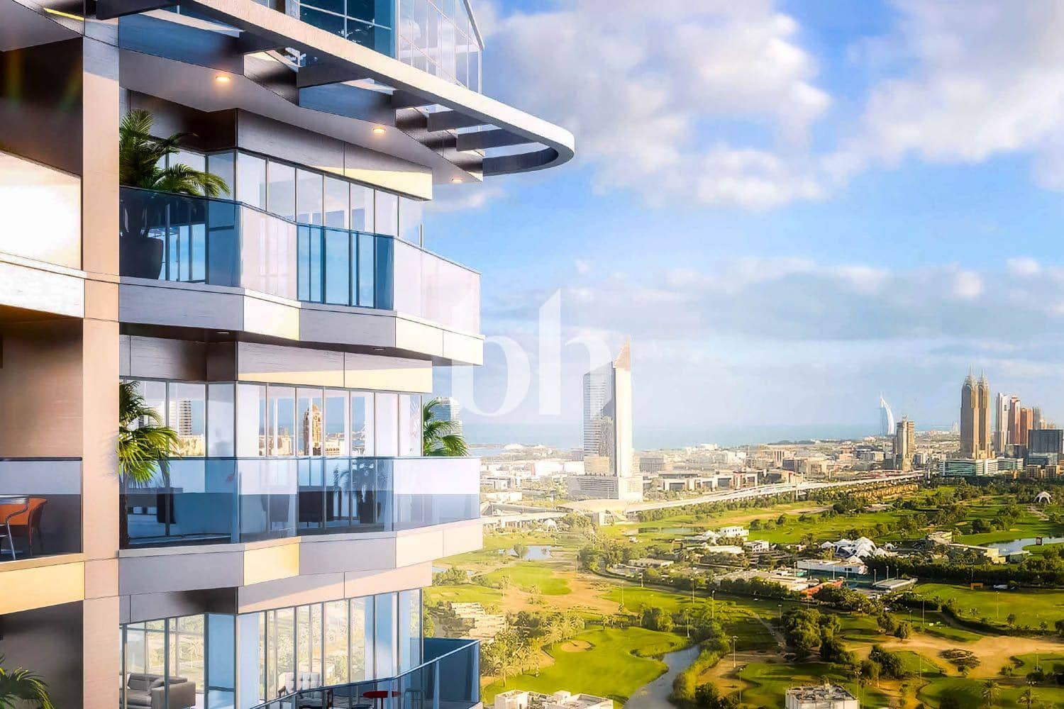 Studio Apartment in Golf Views Seven City