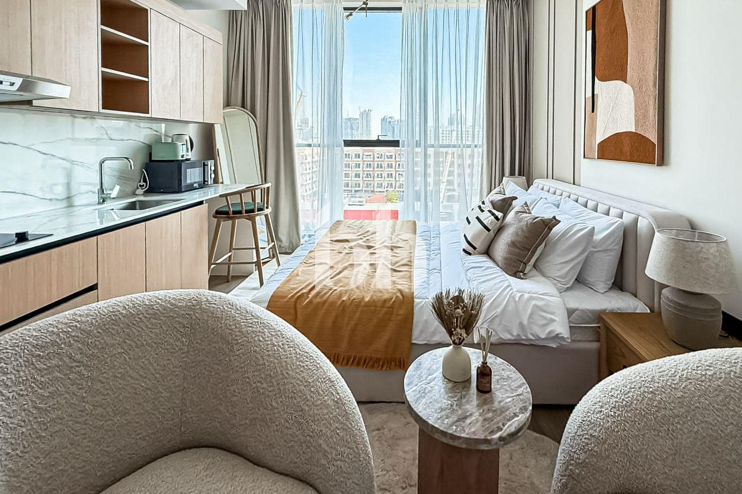 Studio Apartment in AURA by Grovy - photo 1