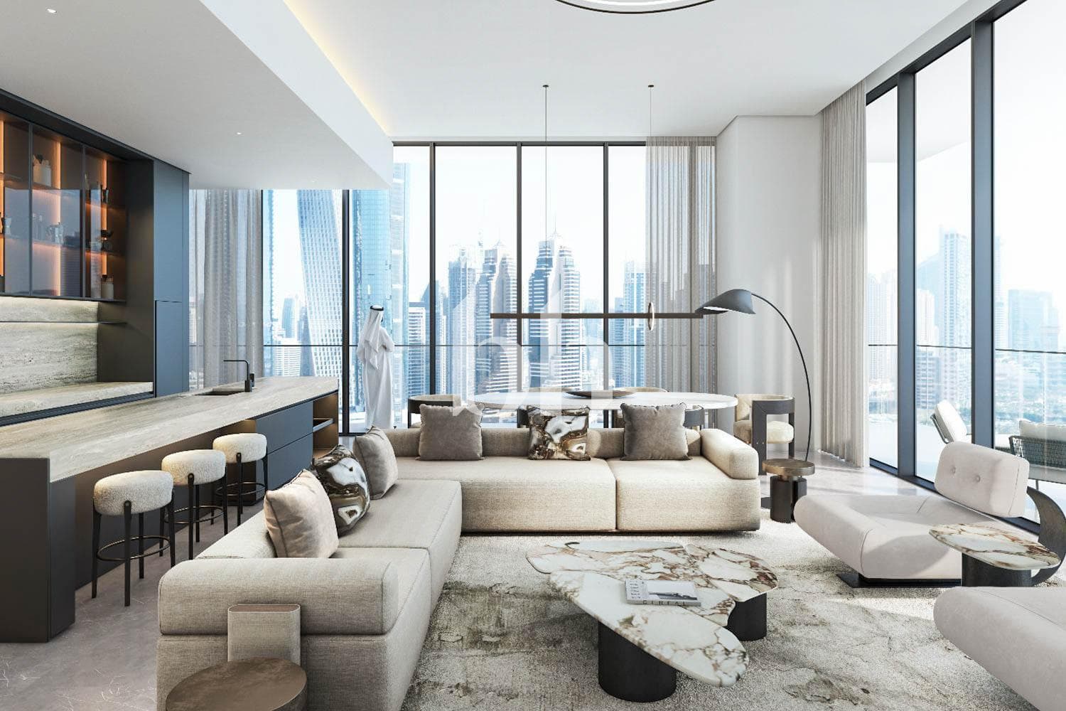 1 Bedroom Apartment in W Residences Dubai Harbour - photo 1