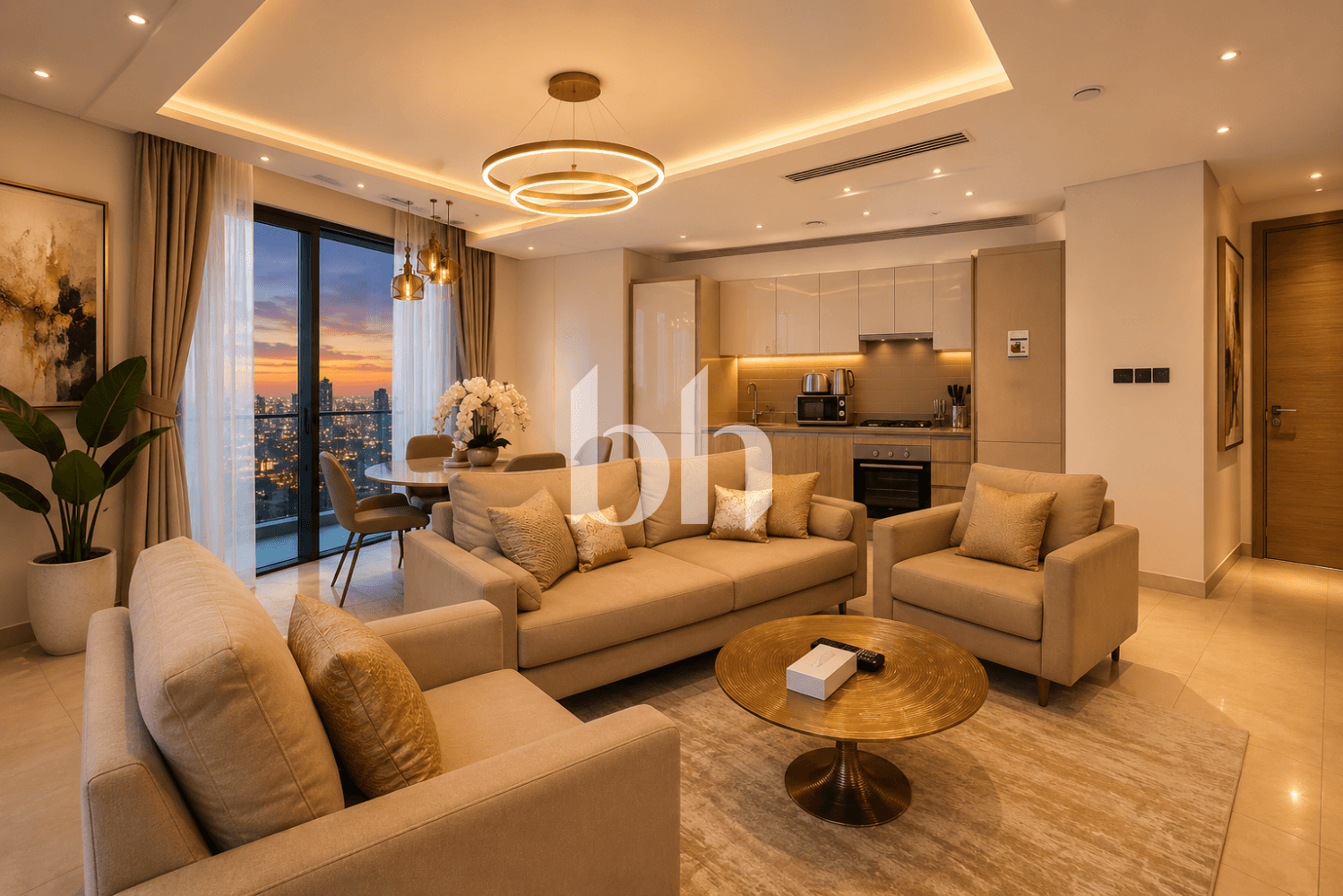 2 Bedroom Apartment in Sobha Hartland Waves - photo 1