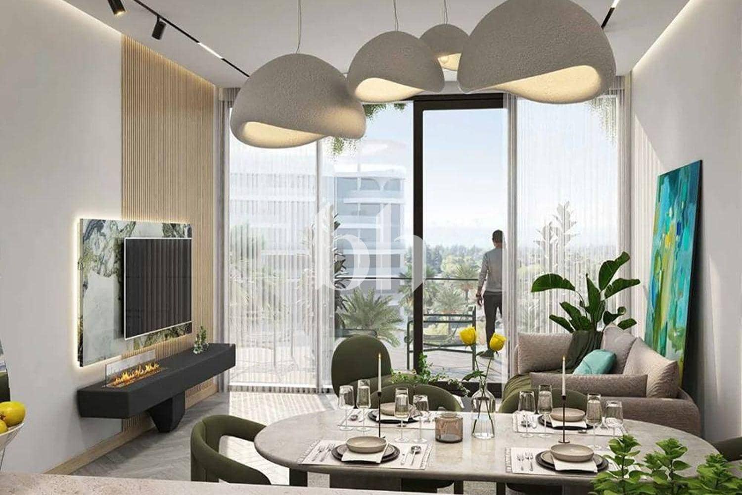 1 Bedroom Apartment in Lagoon Views 5 - photo 2