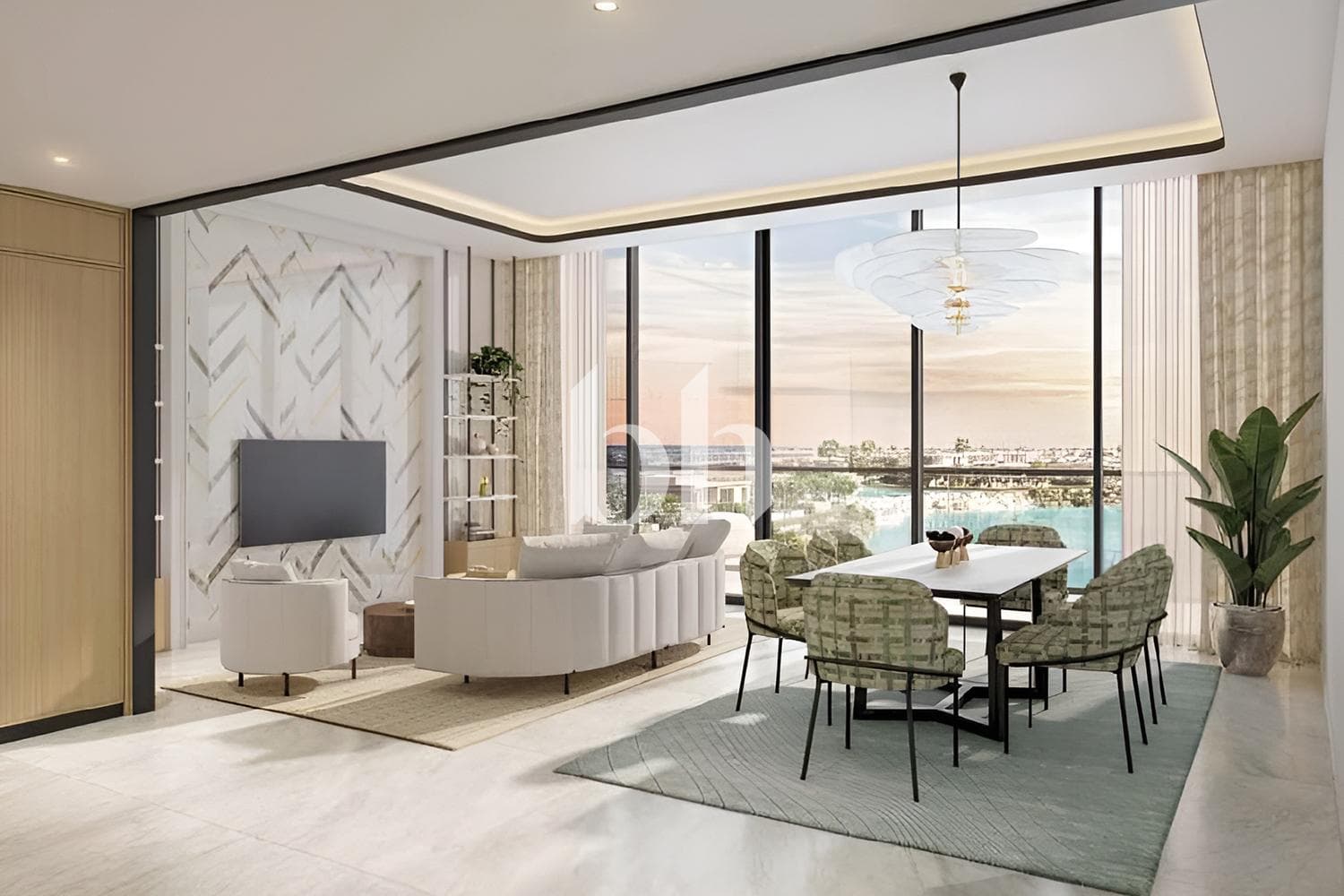 Studio Apartment in Azizi Venice Building 14F