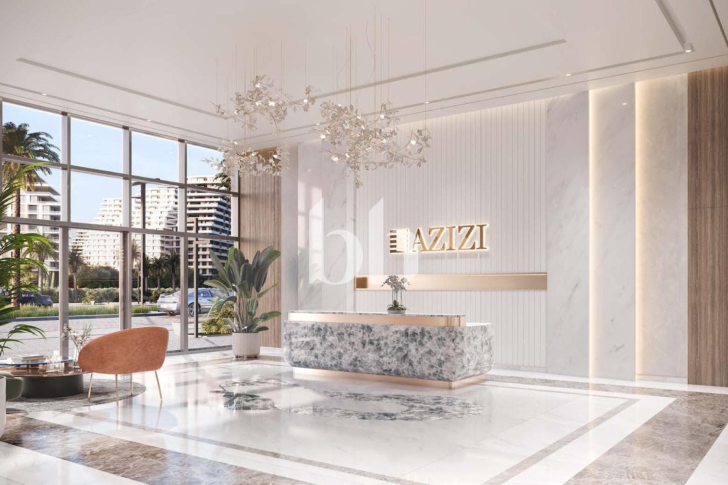 Studio Apartment in Azizi Venice Building 10B - photo 1