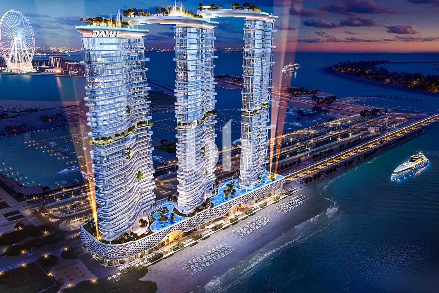 1 Bedroom Apartment in Tower C, Damac Bay