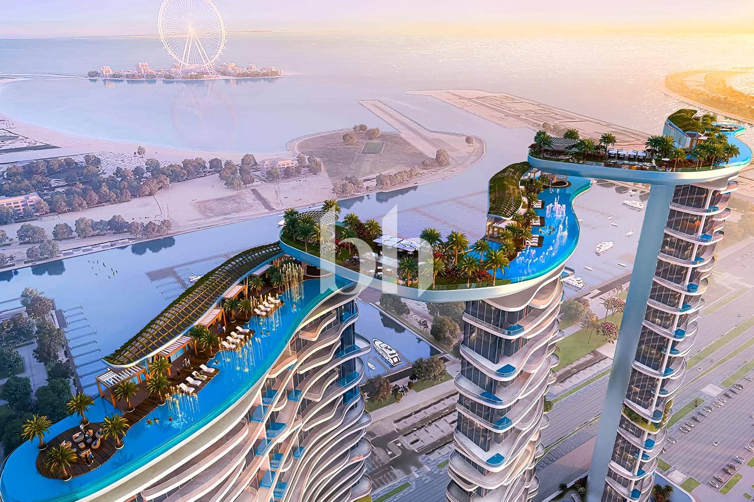 1 Bedroom Apartment in Tower C, Damac Bay - photo 1