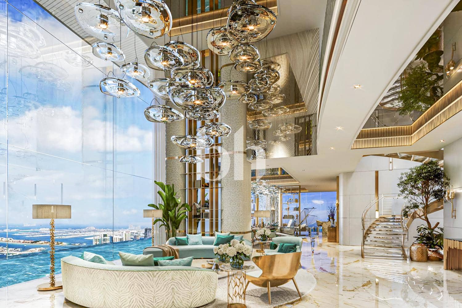 1 Bedroom Apartment in Tower C, Damac Bay - photo 2