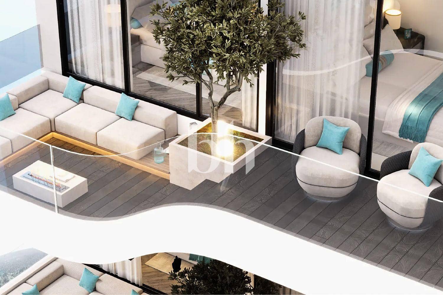 3 Bedroom Apartment in Reef 999 Building B - photo 2