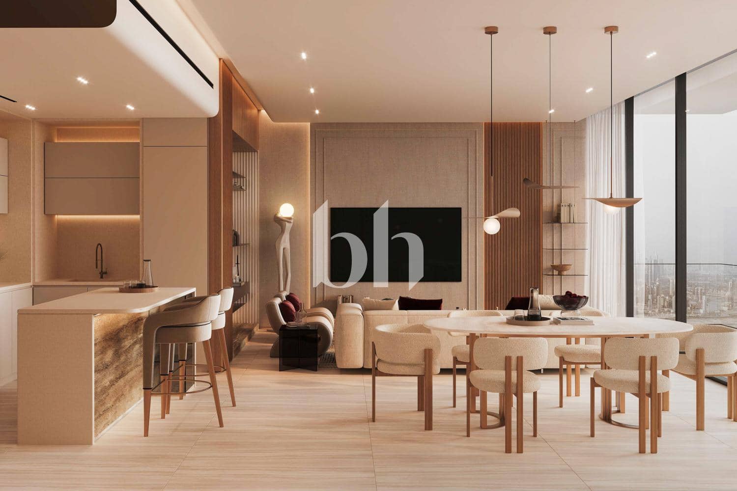 Studio Apartment in Binghatti Ruby