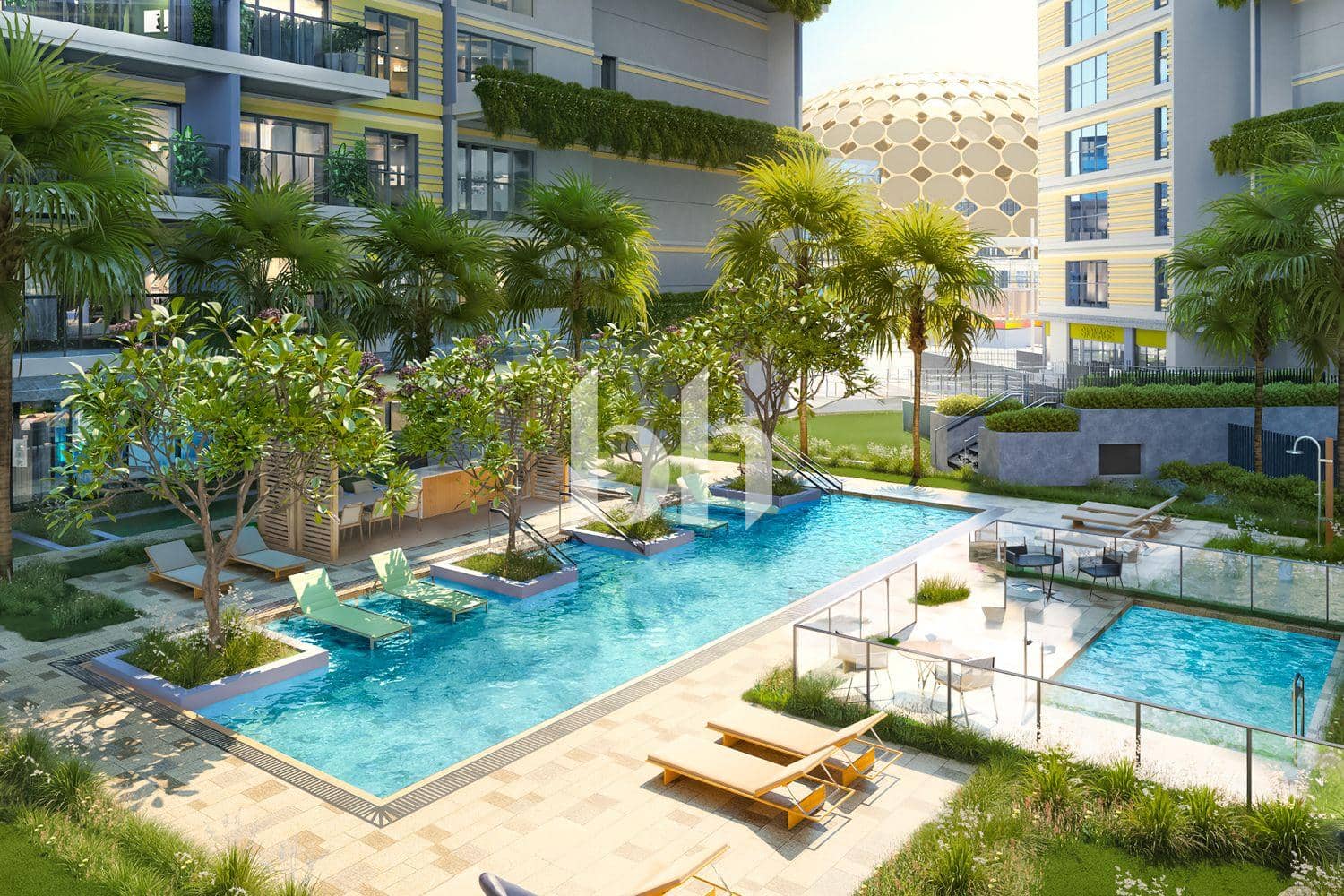 1 Bedroom Apartment in Tower 3, Sky Residences - photo 2