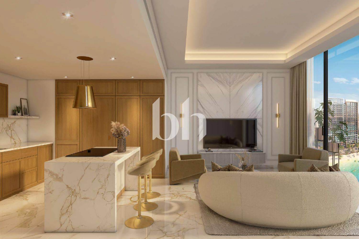 1 Bedroom Apartment in Azizi Riviera Reve Tower 3 - photo 1