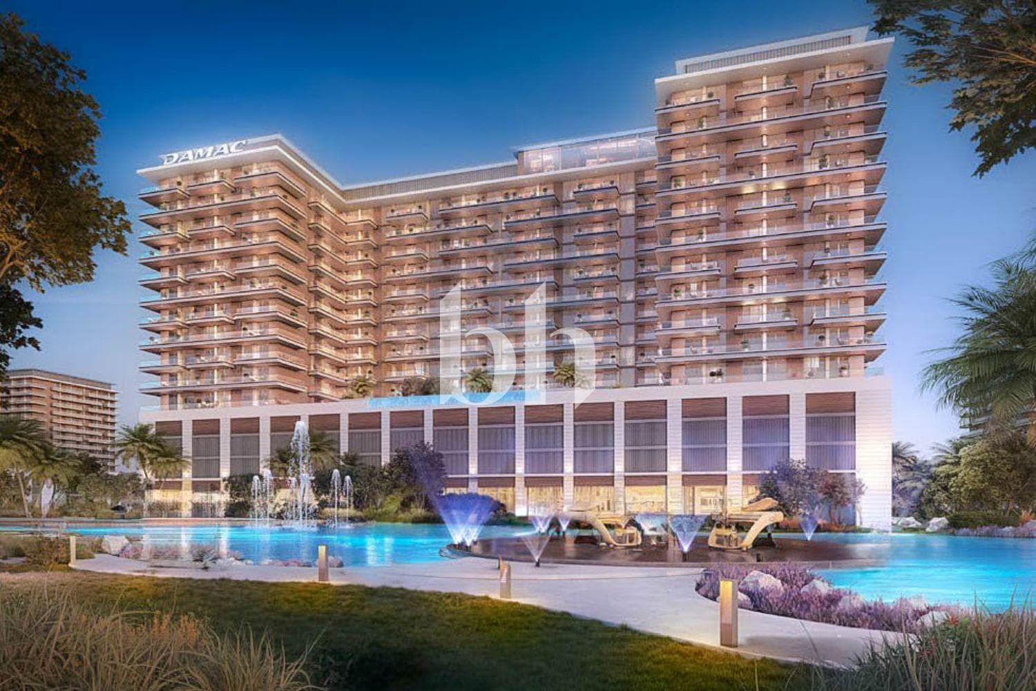 1 Bedroom Apartment in Damac Riverside Views Azure 2 A - photo 2