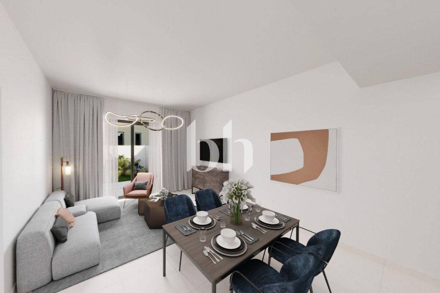 2 Bedroom Townhouse in Yas Park Gate - photo 2