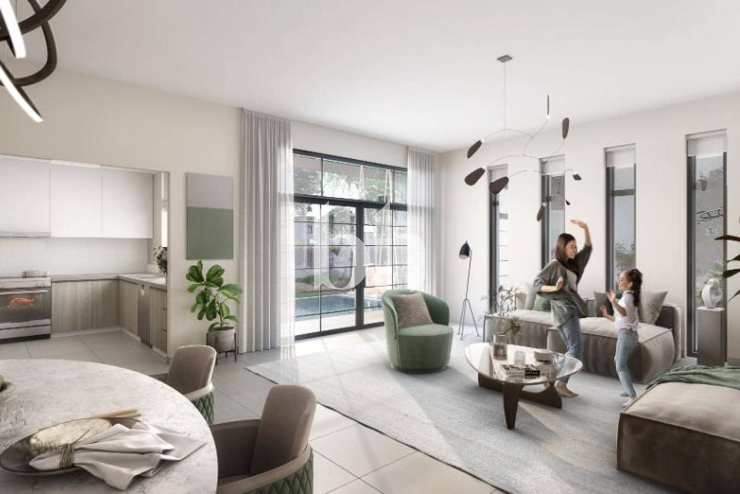 3 Bedroom Townhouse in Yas Park Gate