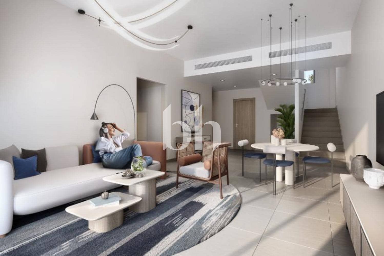 3 Bedroom Townhouse in Yas Park Gate - photo 1