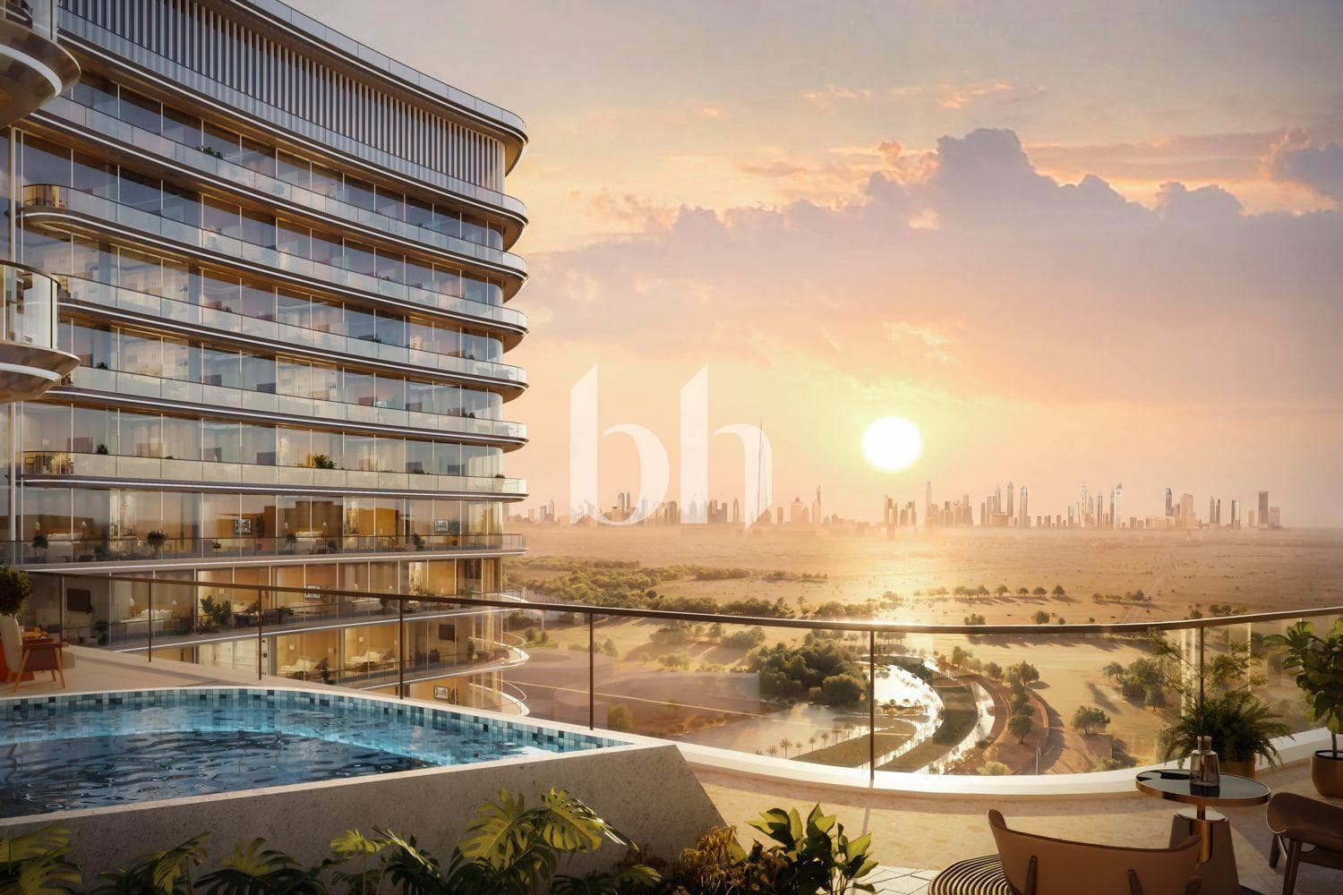 Studio Apartment in Binghatti Hillviews - photo 1