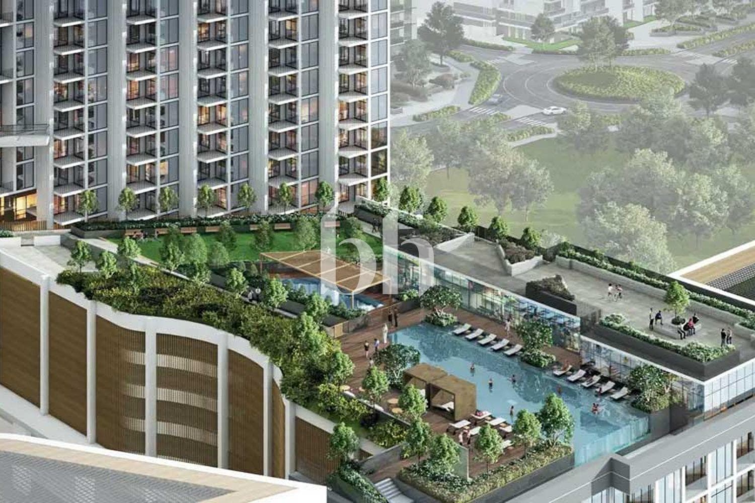 2 Bedroom Apartment in Sobha Hartland Waves Opulence - photo 2
