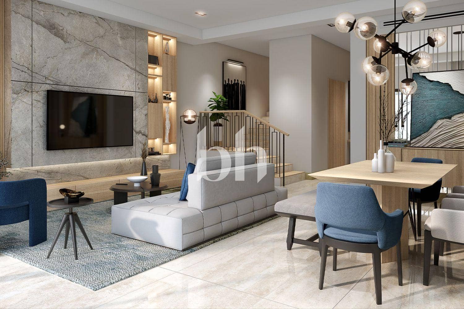 5 Bedroom Villa in Damac Riverside Views Olive - photo 1