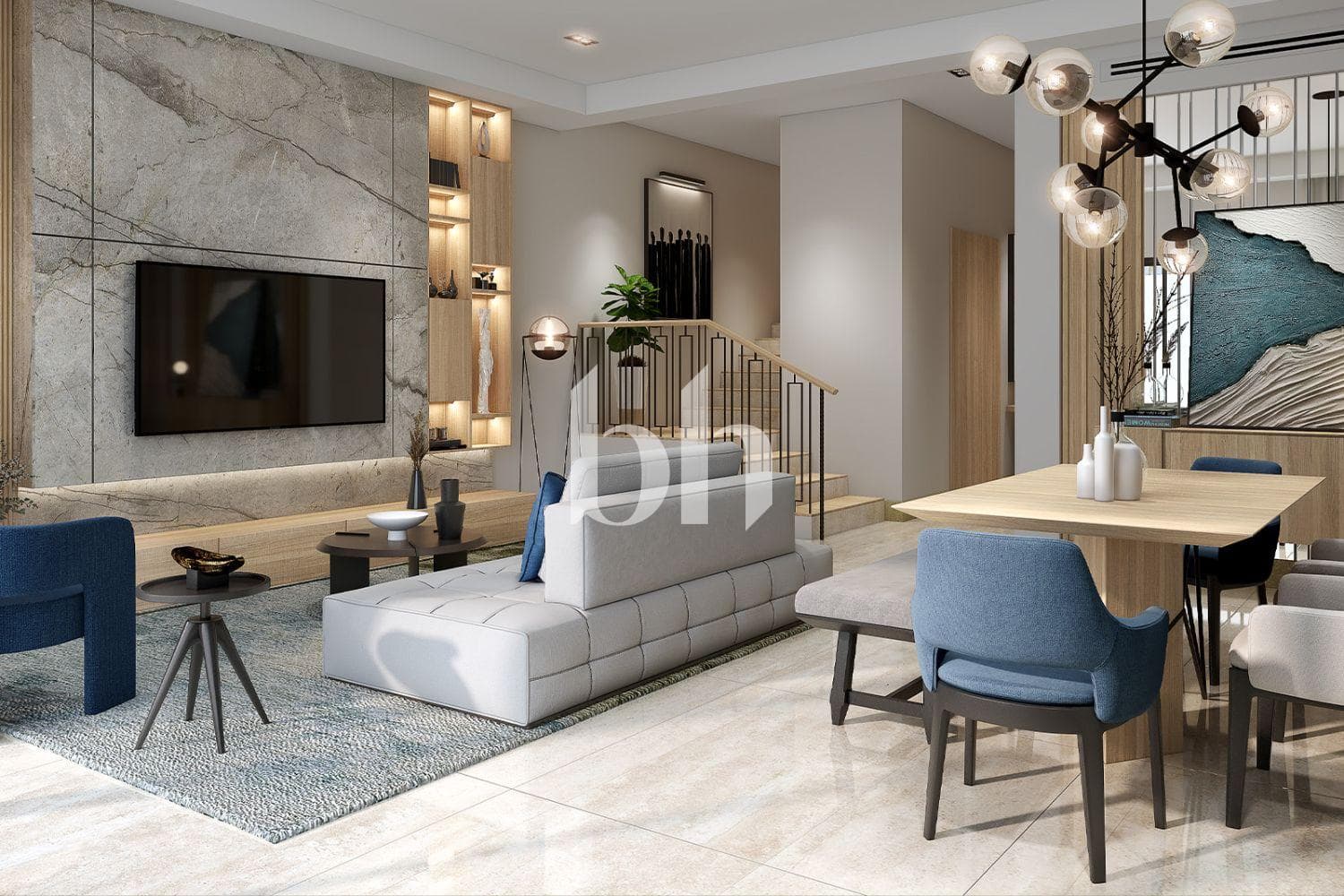 5 Bedroom Villa in Damac Riverside Views Olive - photo 1