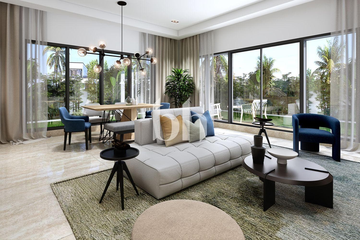 5 Bedroom Villa in Damac Riverside Views Olive