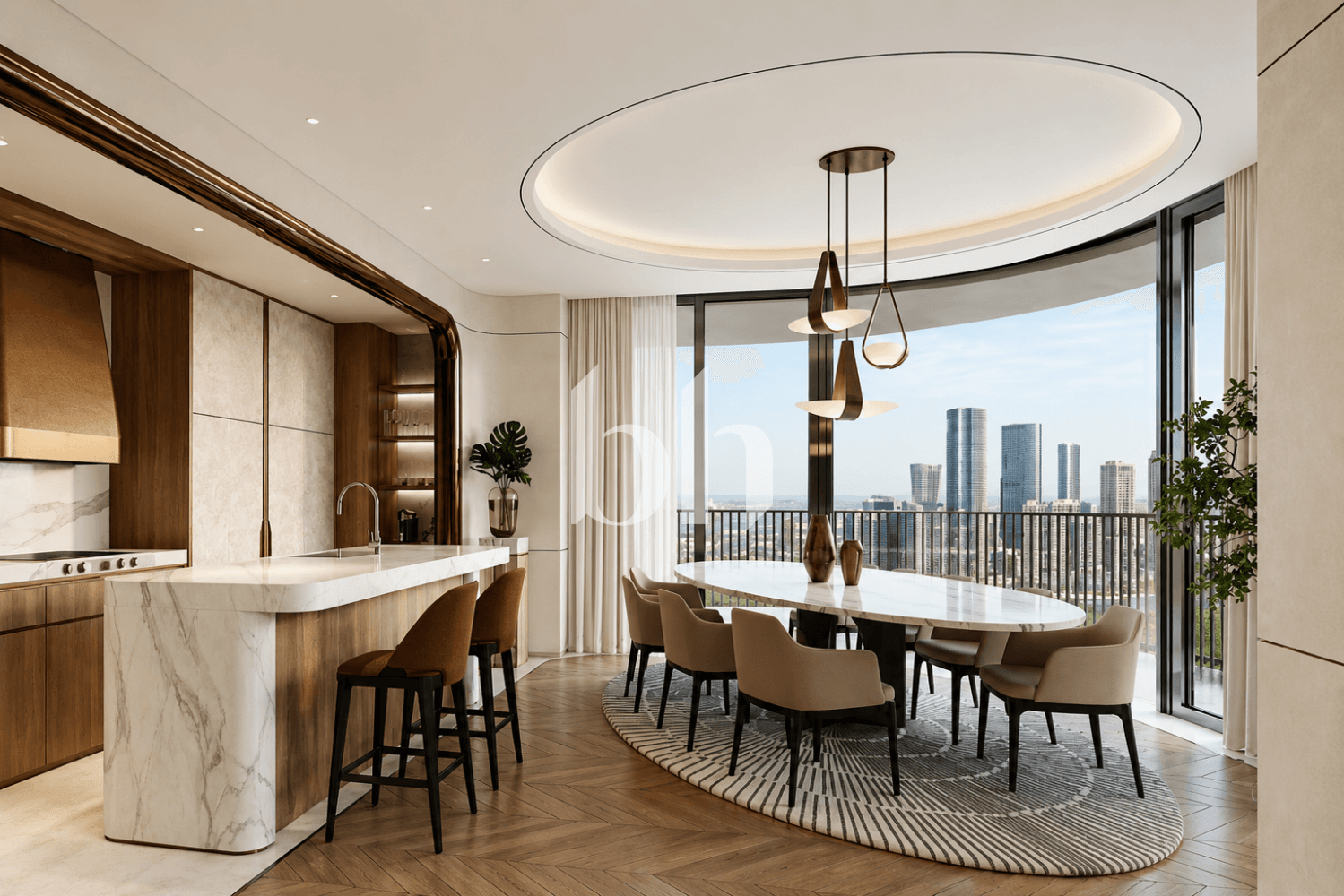3 Bedroom Apartment in St Regis The Residences - photo 2