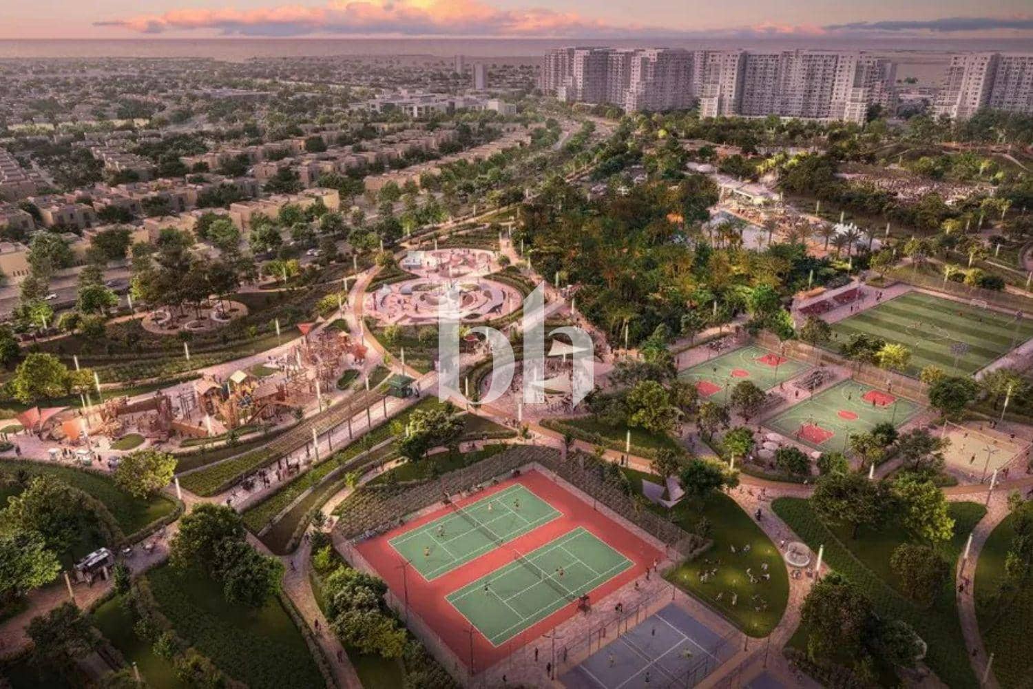 2 Bedroom Townhouse in Yas Park Gate - photo 2