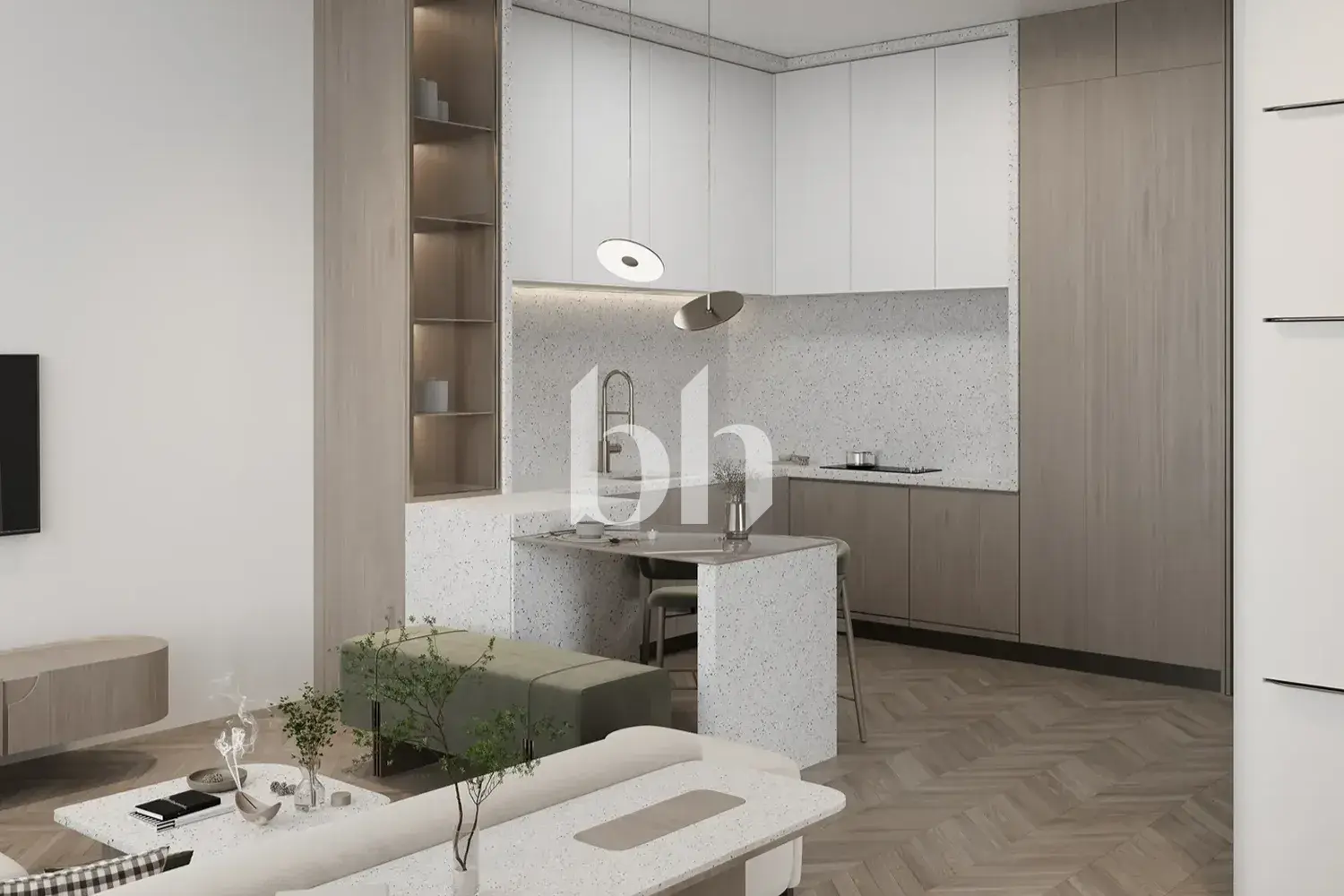 1 Bedroom Apartment in The Collective - photo 2