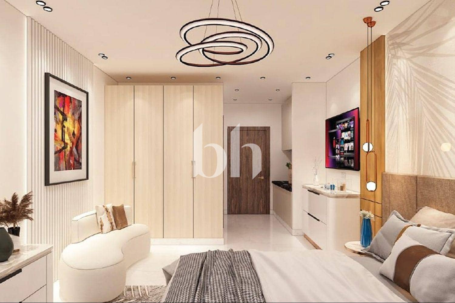 Studio Apartment in Equiti Tower - photo 2