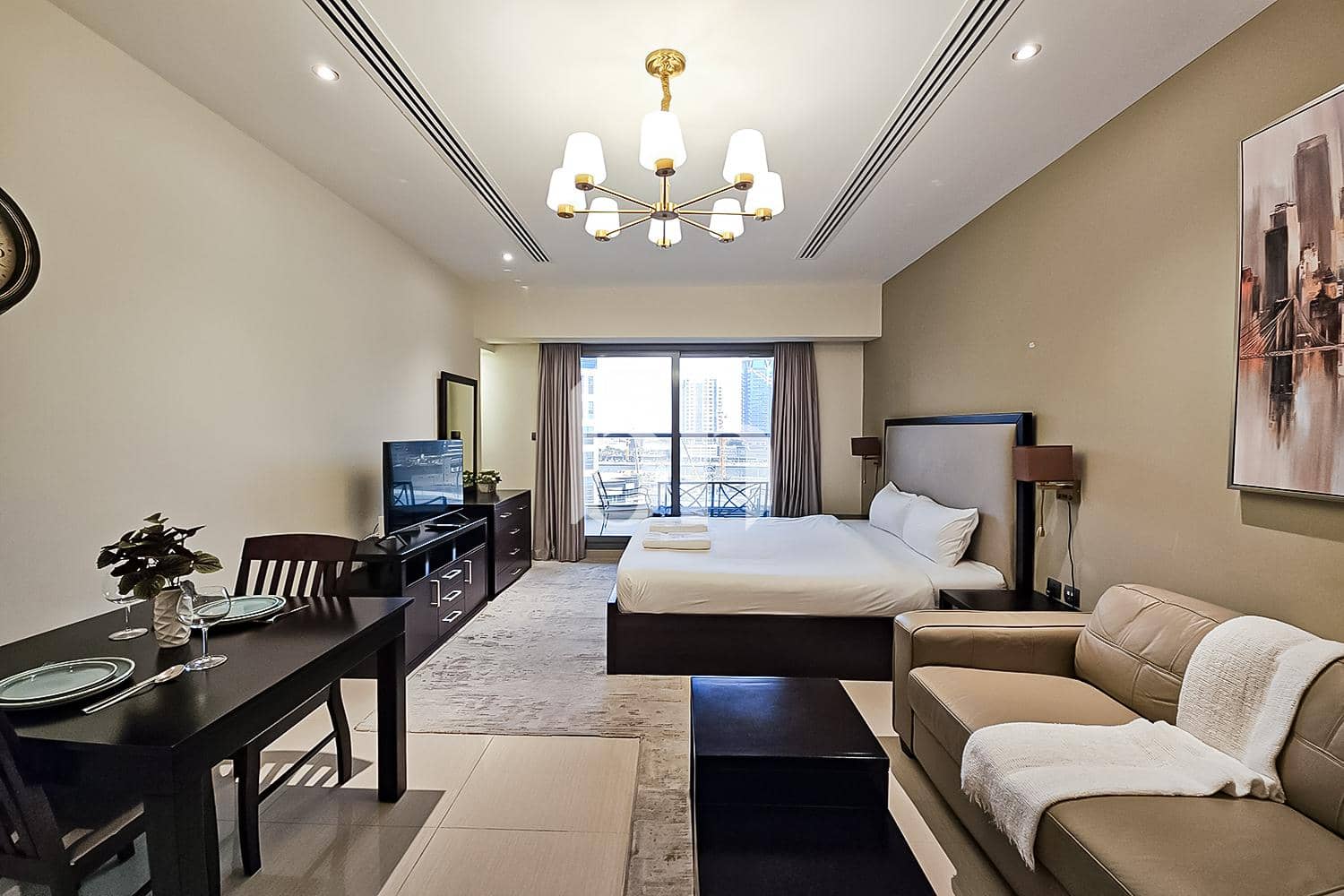 Studio Apartment in Elite Downtown Residence 1